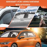 Windschermen VW Golf MK7/MK8 (2014-2024) - Zwart (4 stuks)