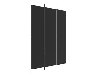 vidaXL Kamerscherm Zwart (3 panelen) - 31% Korting!