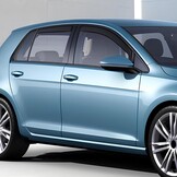 Windschermen VW Golf MK7/MK8 (2014-2024) - Zwart (4 stuks)