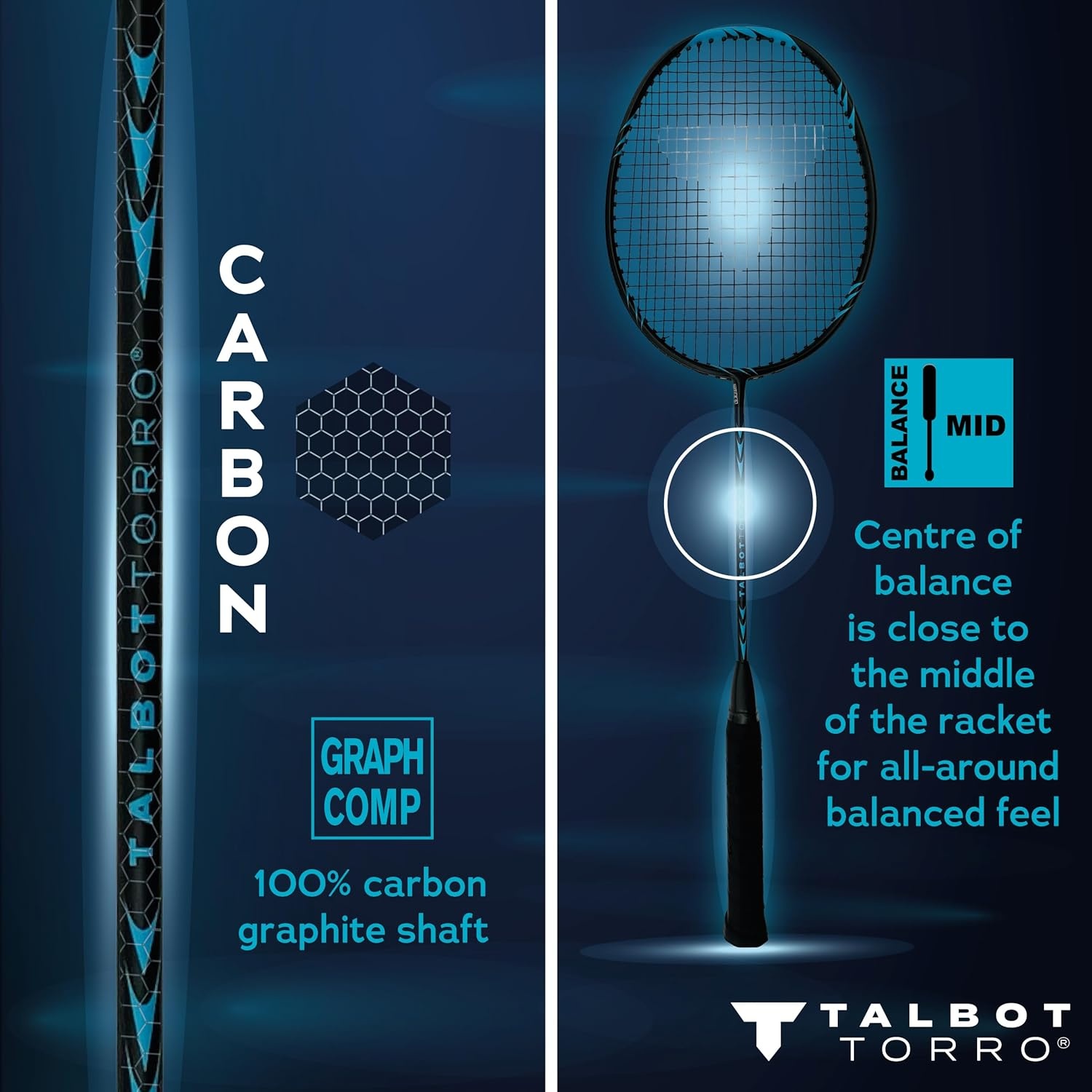 Talbot-Torro Badminton Set - 27% Korting!
