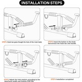 AmazeFan Optrekstang Deur: 27% Korting - Ergonomisch & Multifunctioneel