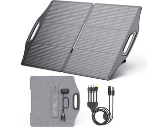 BigBlue 100W Zonnepaneel - 29% Korting! Opvouwbaar & Waterdicht