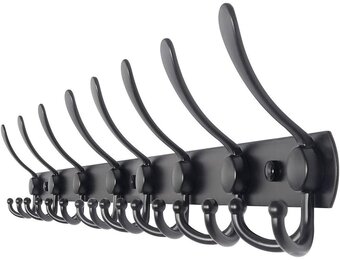 TOJ Wandkapstok 75cm Mat Zwart (13% Korting)