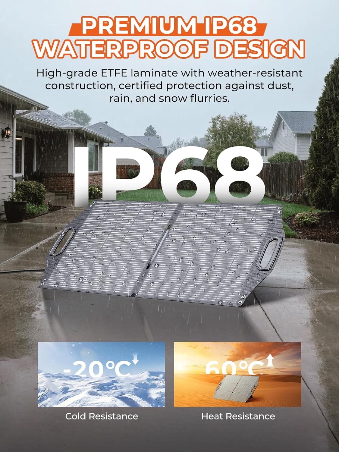 BigBlue 100W Zonnepaneel - 29% Korting! Opvouwbaar & Waterdicht