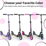 BELEEV V10 Step met Licht & Verstelbaar Stuur - 28% Korting