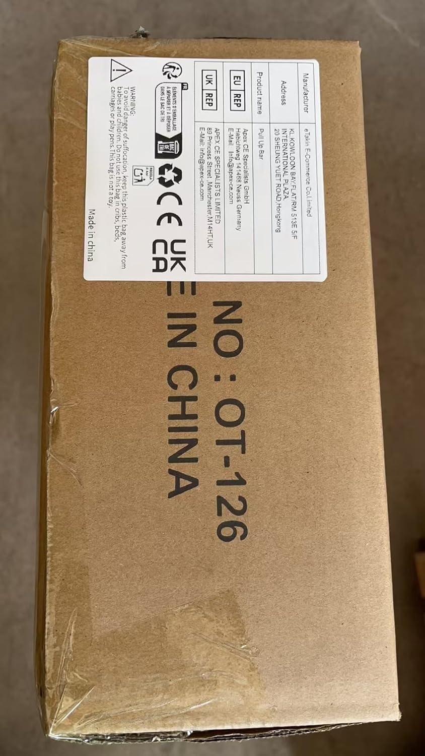 Multifunctionele Optrekstang ONETWOFIT - 28% Korting