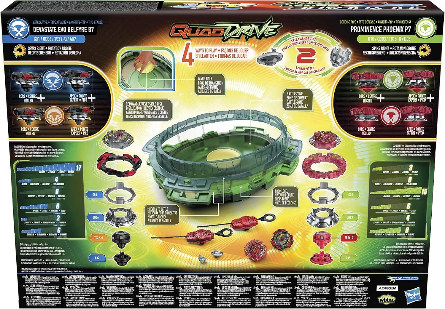 Beyblade Burst QuadDrive Set - 27% Korting