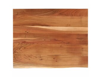 vidaXL Acaciahout Bureaublad met Natuurlijke Rand (100x80cm) - 59% Korting