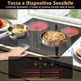 NOXTON Keramische Kookplaat 60cm - 54% Korting