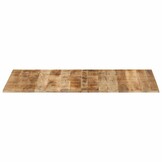 vidaXL Tafelblad 15-16 mm 120x60 cm massief mangohout