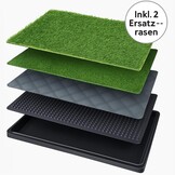 Hondentoilet 76x51cm met Kunstgras - 28% Korting!