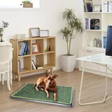 Hondentoilet 76x51cm met Kunstgras - 28% Korting!