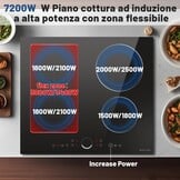 NOXTON Inductie Kookplaat 60cm - Flexzones & Booster - 29% Korting!