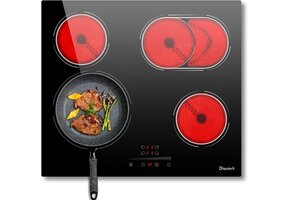 Keramische Kookplaat 60cm (6600W) - 29% Korting!