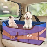 Babenest Hondenautostoel Blauw - 26% Korting