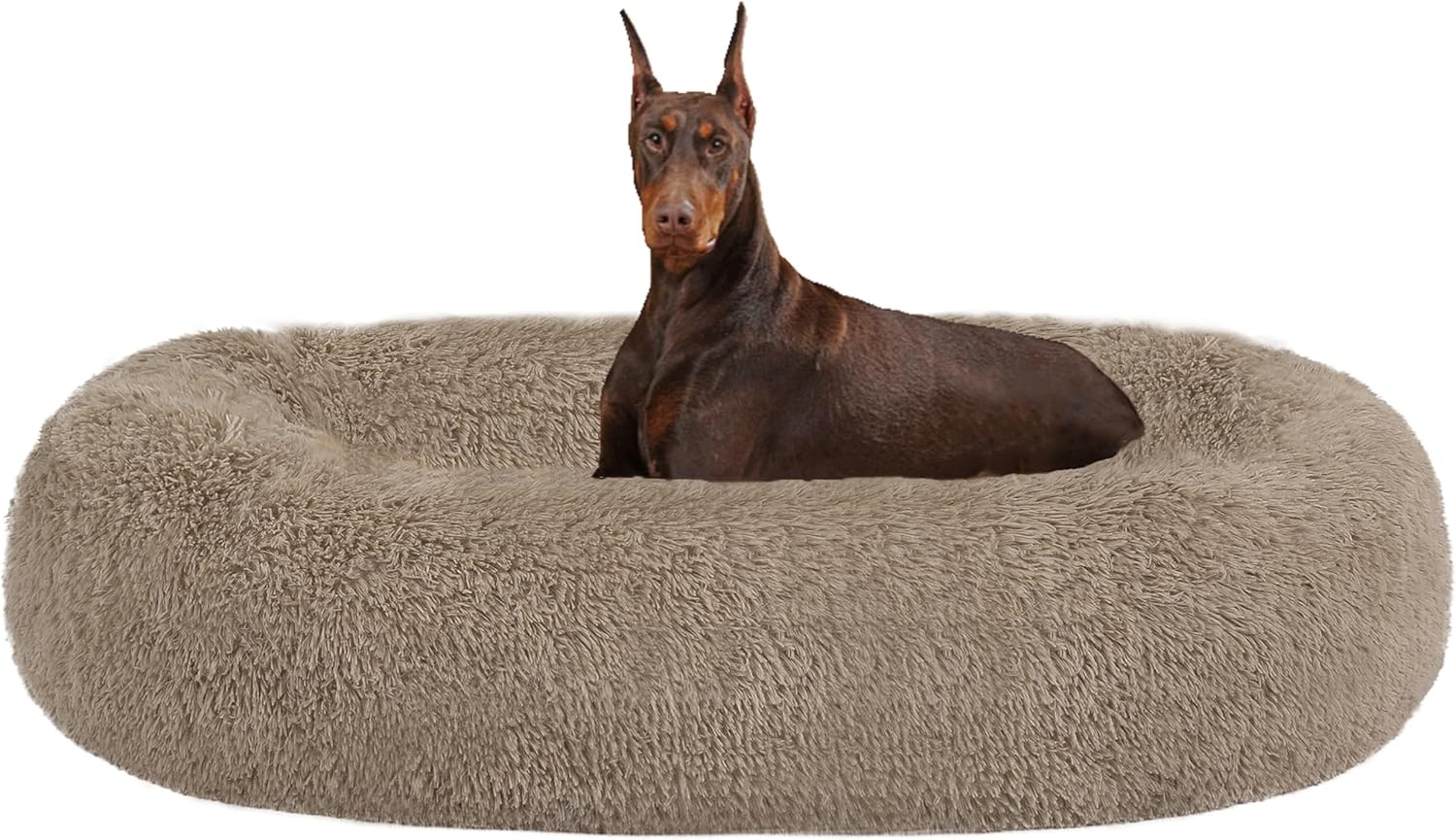 Orthopedisch Hondenbed Rond 120cm Camelbruin (33% Korting)