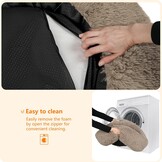 Orthopedisch Hondenbed Rond 120cm Camelbruin (33% Korting)