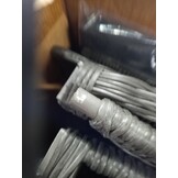 vidaXL Tuinstoelen 2 st met kussens poly rattan donkergrijs