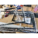 Handdoekenrek Badkamer - 3 Armen - Zwart - 56% Korting