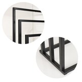 Handdoekenrek Badkamer - 3 Armen - Zwart - 56% Korting