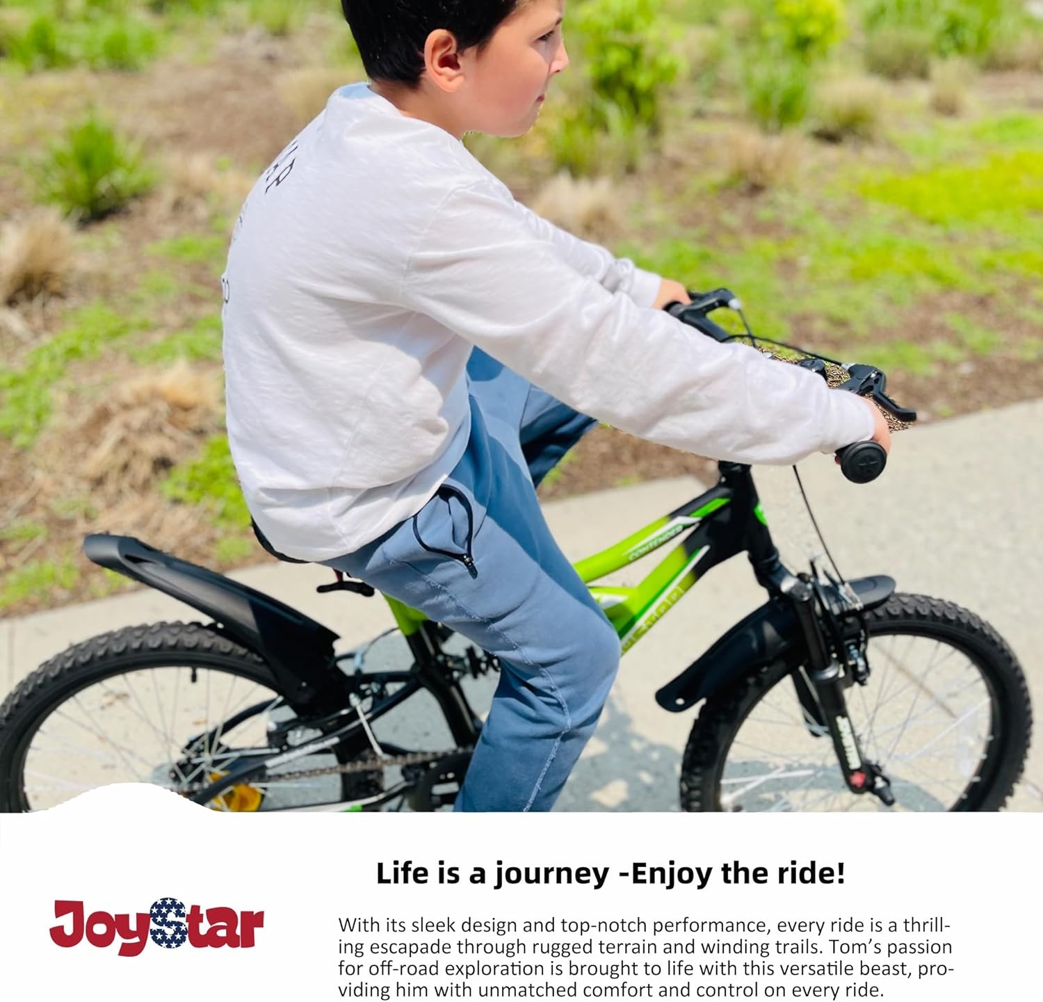 Joystar 20" Mountainbike Kinderfiets Jongens/Meisjes (7-13jr) - 29% Korting!