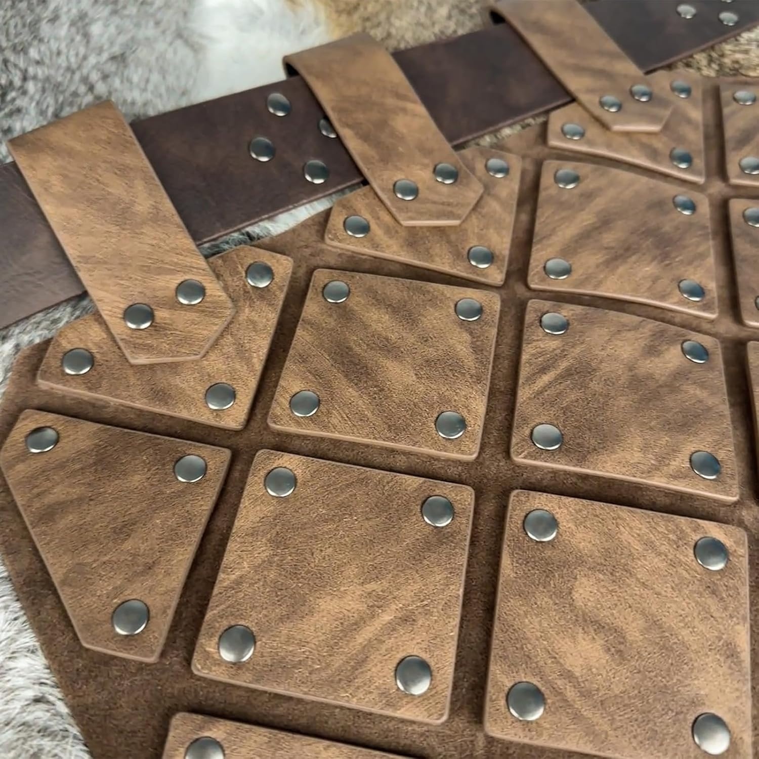 Middeleeuwse Kunstleren Bovenbeen Harnas - 30% Korting!