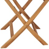 VidaXL Inklapbare Teakhouten Tuintafel (85x76 cm) - 34% Korting!
