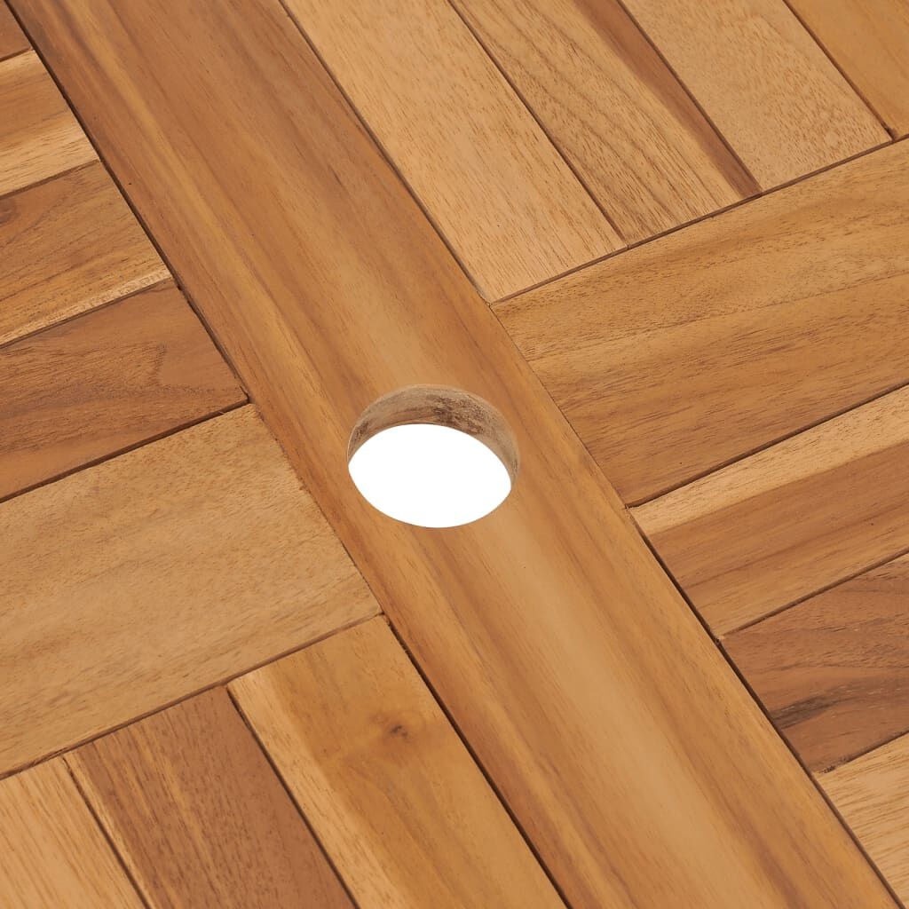 VidaXL Inklapbare Teakhouten Tuintafel (85x76 cm) - 34% Korting!