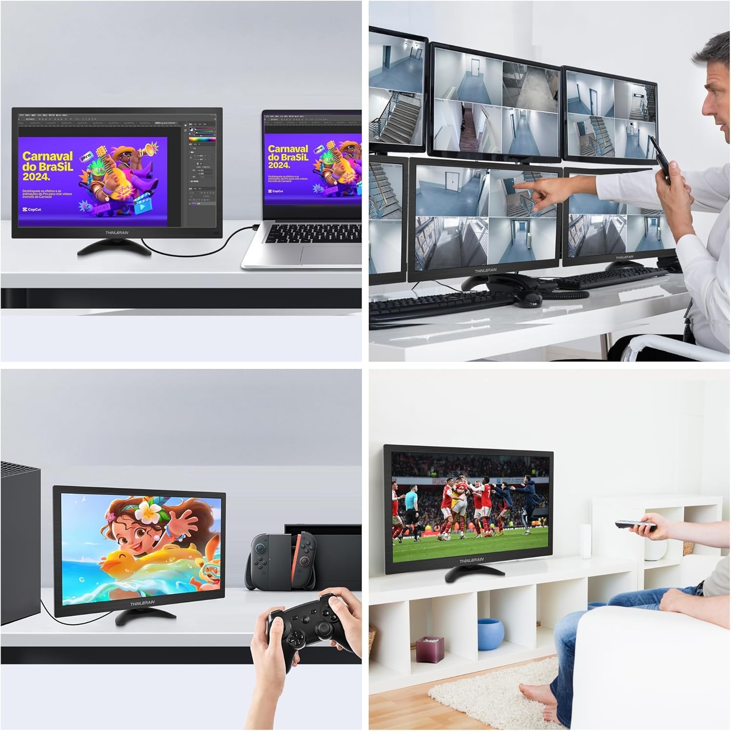 15,6" Monitor - 1600x900 HD+ - 35% Korting