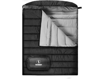 Dubbele Slaapzak 0°C - Winter - 2 pers. - 25% Korting