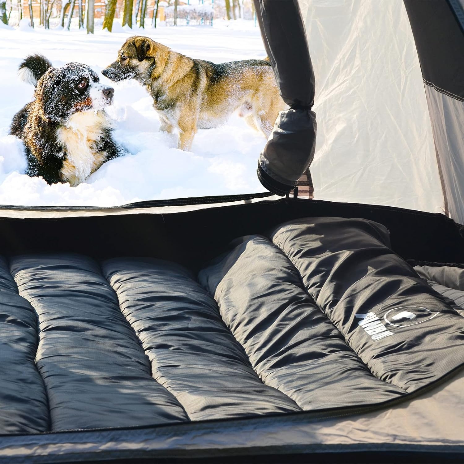 Dubbele Slaapzak 0°C - Winter - 2 pers. - 25% Korting