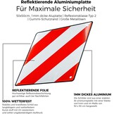 2-in-1 Waarschuwingsbord Italië/Spanje (50x50cm) - 24% Korting!