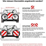 2-in-1 Waarschuwingsbord Italië/Spanje (50x50cm) - 24% Korting!