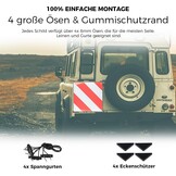 2-in-1 Waarschuwingsbord Italië/Spanje (50x50cm) - 24% Korting!