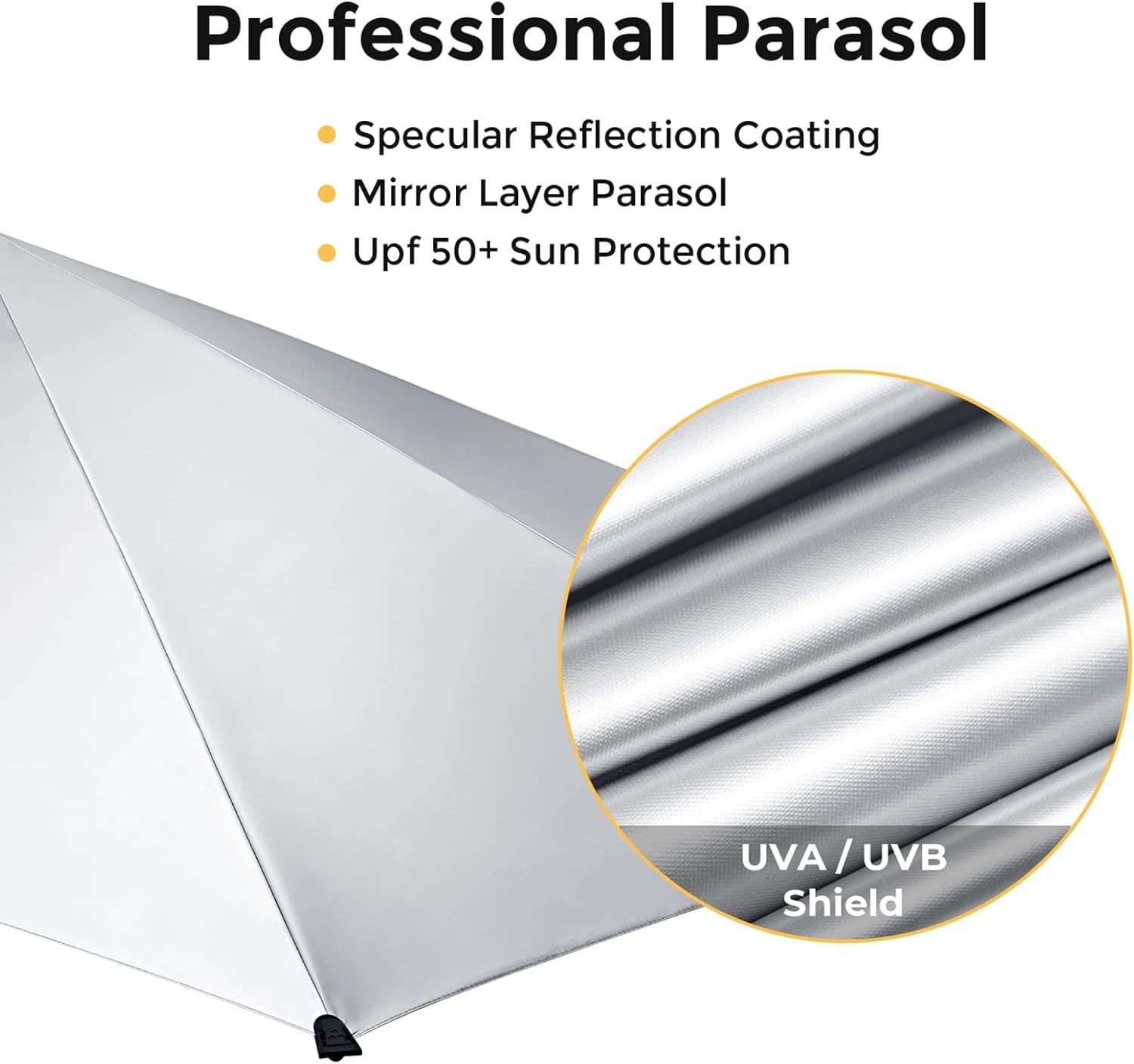 G4Free XL Parasol met Klem - UPF 50+ Zonwering - 29% Korting