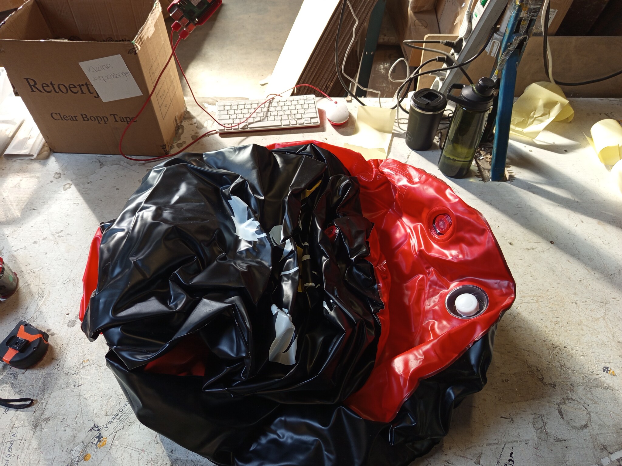 QPAU Kinder Bokszak - 168cm - 55% Korting!