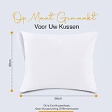 Waterdichte Kussenhoezen 60x60cm - 2 stuks - 24% Korting