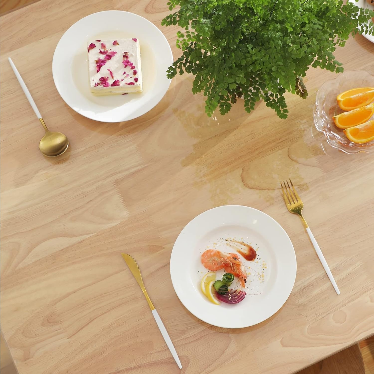 Transparant Tafelkleed PVC 70x70cm - 2mm Dik - 24% Korting!