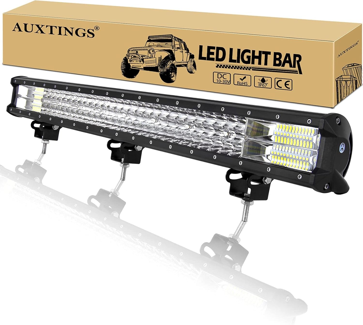 AUXTINGS 86cm LED Lichtbalk 468W - 28% Korting
