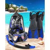 Zenoplige Snorkelset Volwassenen met Vinnen - 25% Korting!