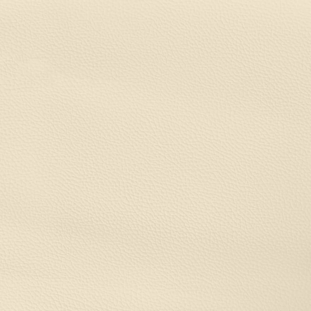 VidaXL Bankje Crème Kunstleer - 50% Korting!