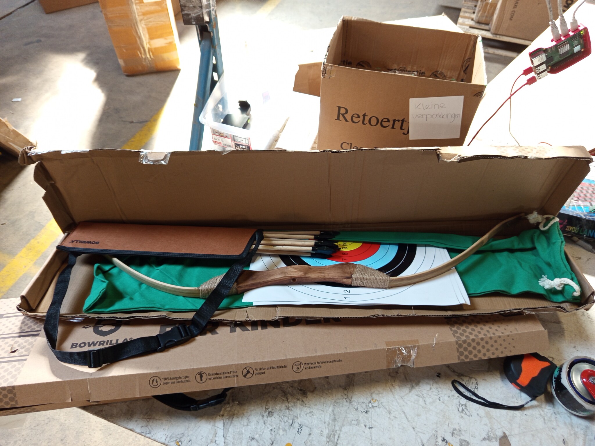 Bowrilla Houten Pijlen & Boog Kinder Set - 57% Korting!