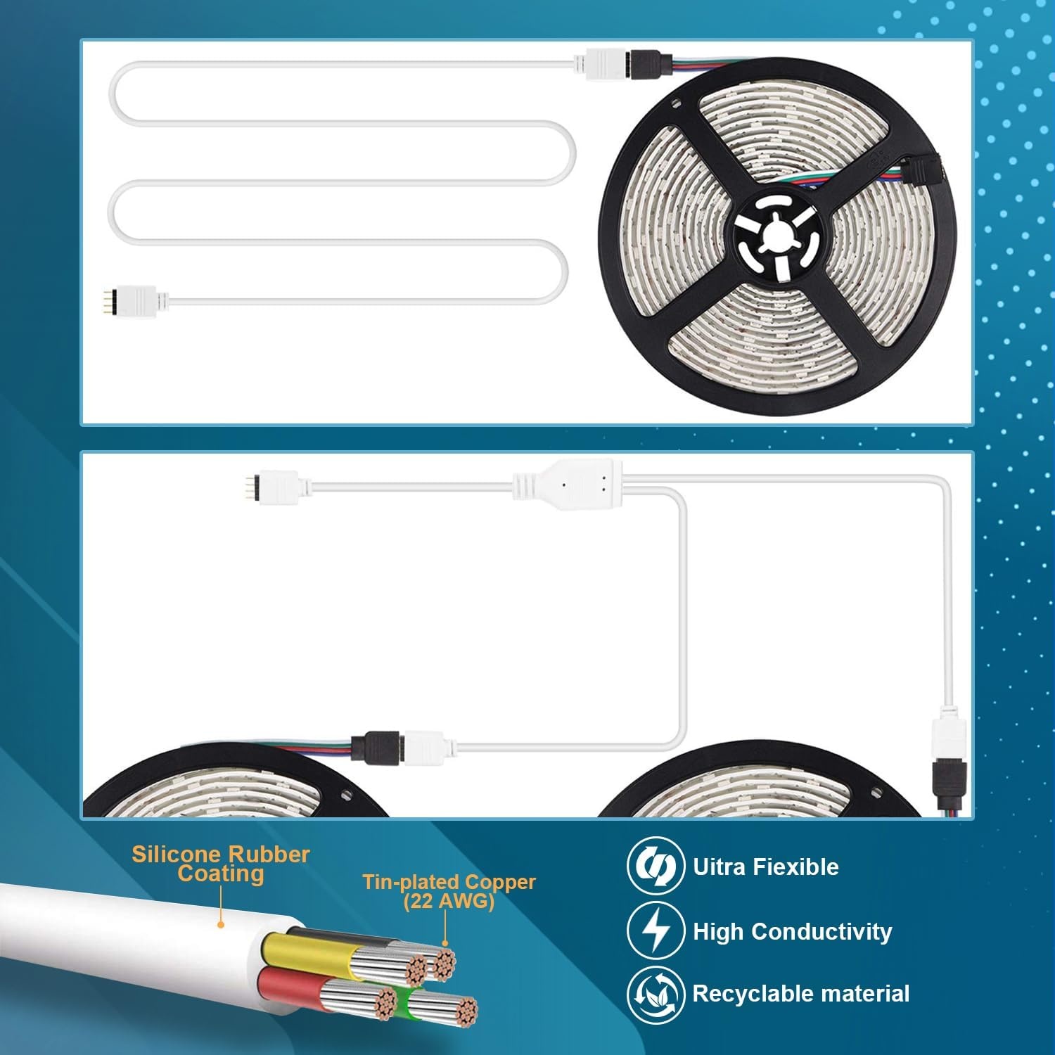 REDTRON LED Strip Connectoren Kit - 16% Korting