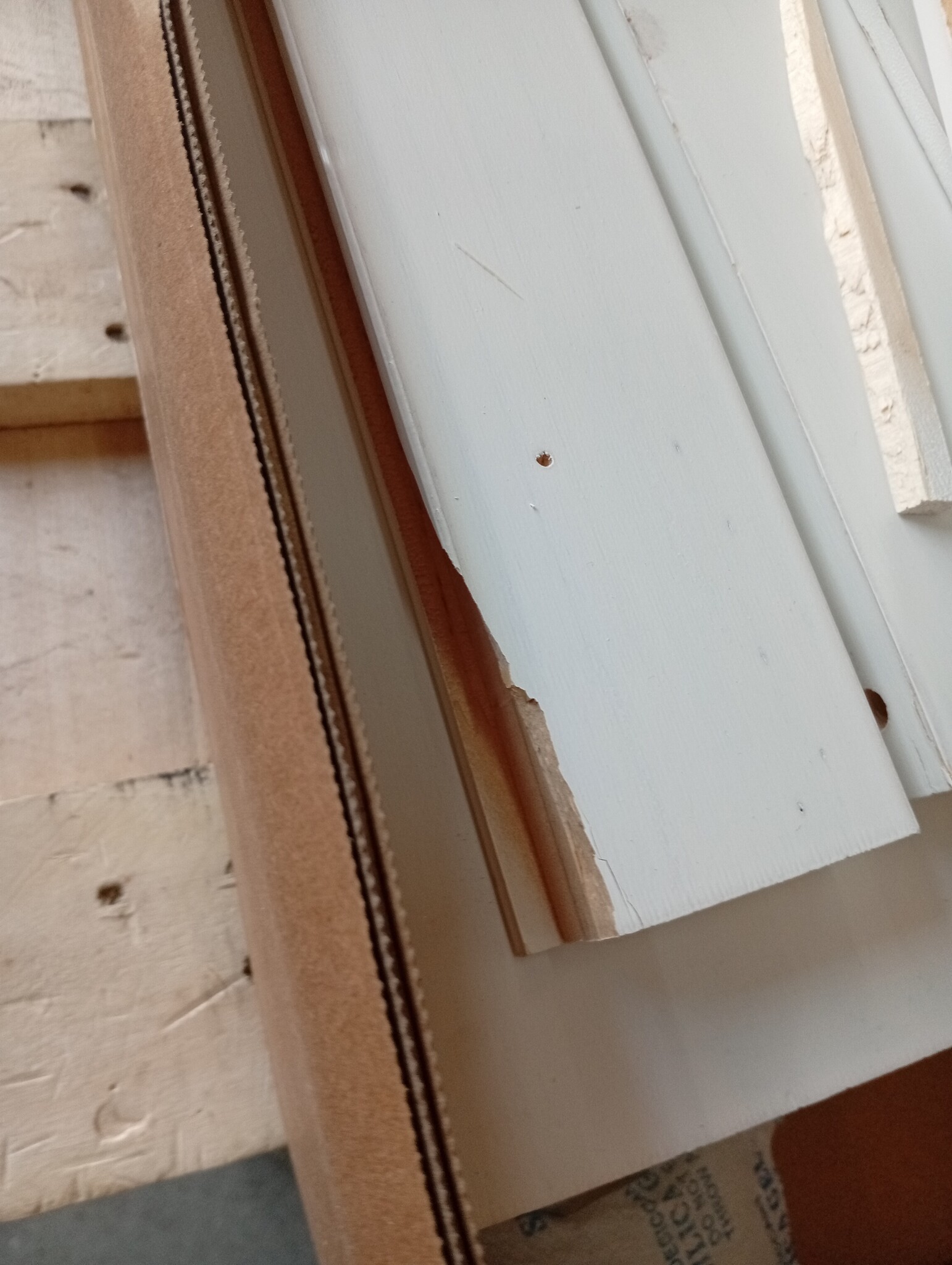 vidaXL Schuifdeur Wit 90x208cm Massief Grenenhout - 67% Korting