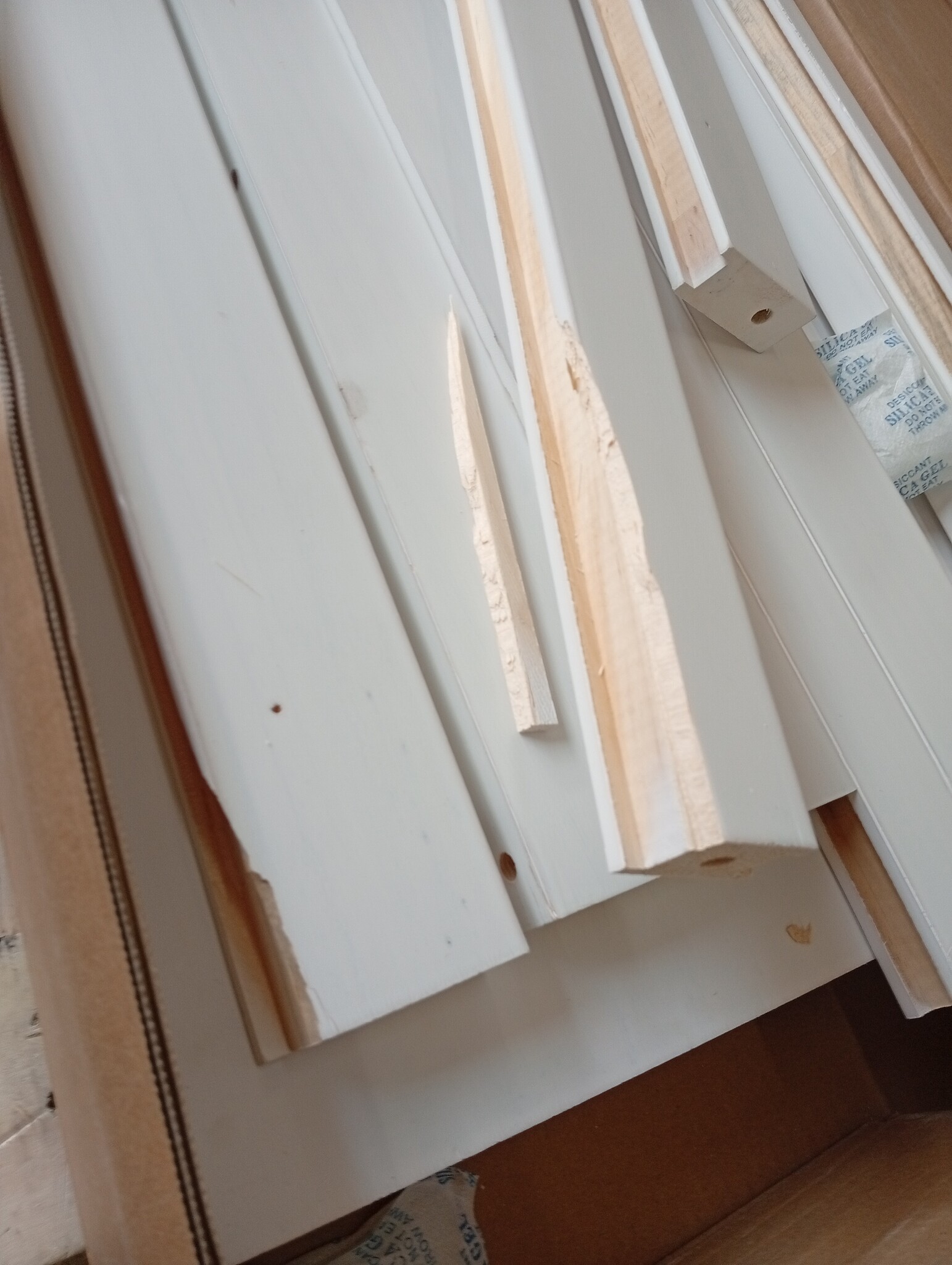 vidaXL Schuifdeur Wit 90x208cm Massief Grenenhout - 67% Korting