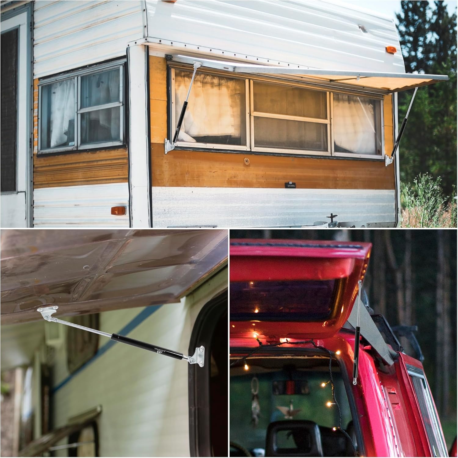 X AUTOHAUX Gasveren 300N (4 stuks) - Achterklep Dempers - 23% Korting!