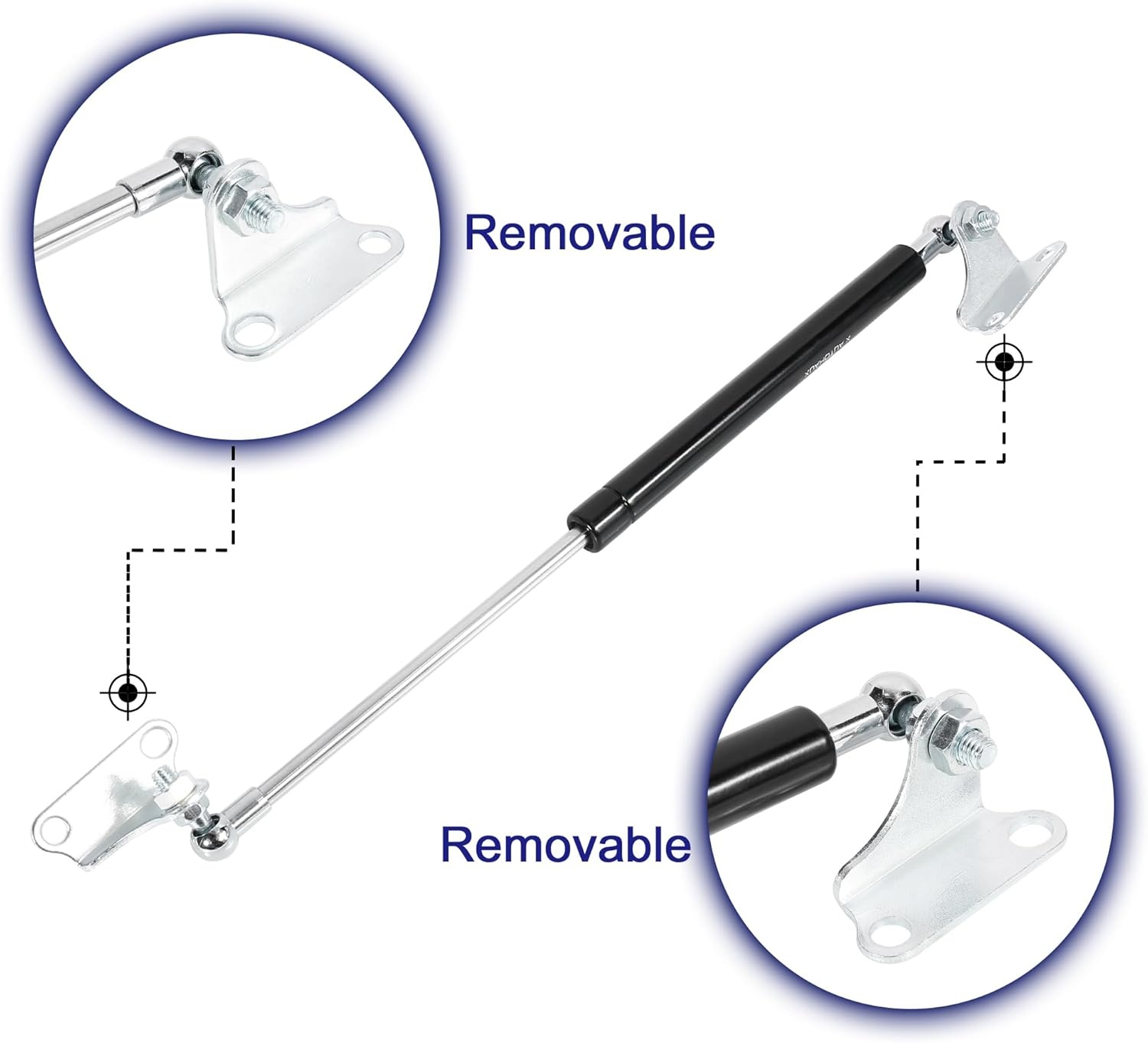 X AUTOHAUX Gasveren 300N (4 stuks) - Achterklep Dempers - 23% Korting!