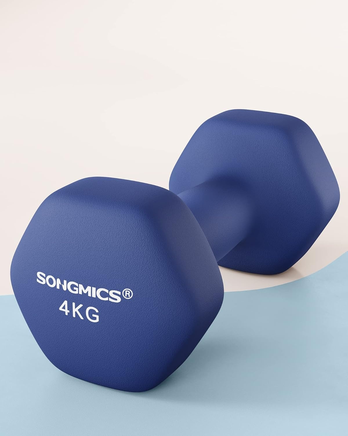 SONGMICS Dumbbells Set Blauw (2x4kg) - Nu 23% Korting!