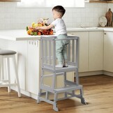 COSYLAND Leertoren FSC Bamboe met Kantelbeveiliging - 26% Korting