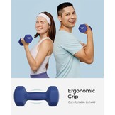 SONGMICS Dumbbells Set Blauw (2x4kg) - Nu 23% Korting!
